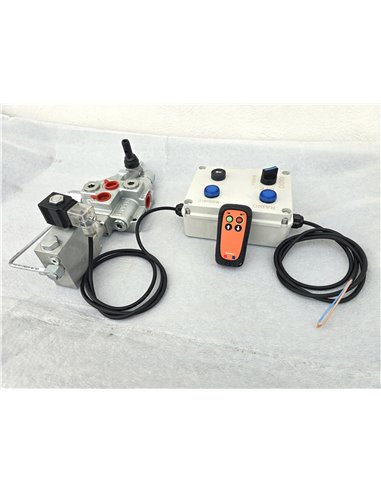 Kit con radiocomando a 1 canale per spaccatronchi