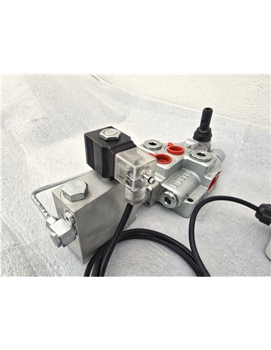 Kit con radiocomando a 1 canale per spaccatronchi