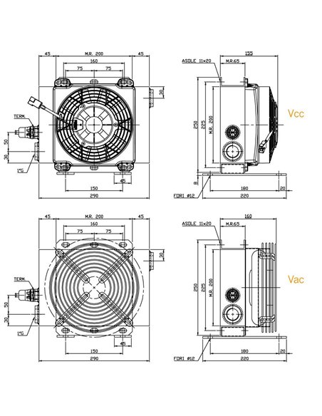 Radiatore GRS 50