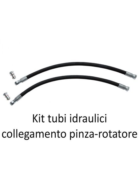 Tubi oleodinamici per rotatore pinza da tronchi