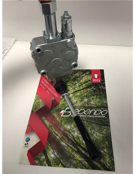 Distributore a 1 leva da 1/2 con sgancio semi automatico