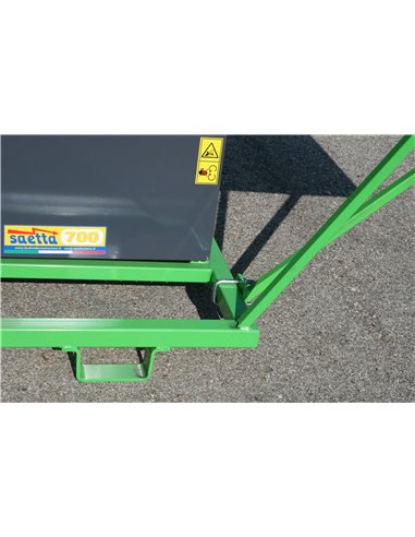 Prolunga banco staffabile standard per Saetta 700