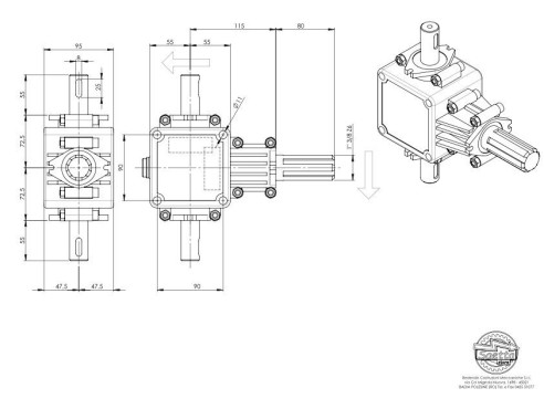 Rinvio Trasmissione per saetta 700