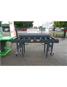 Rulliera spingitronco a 9 rulli