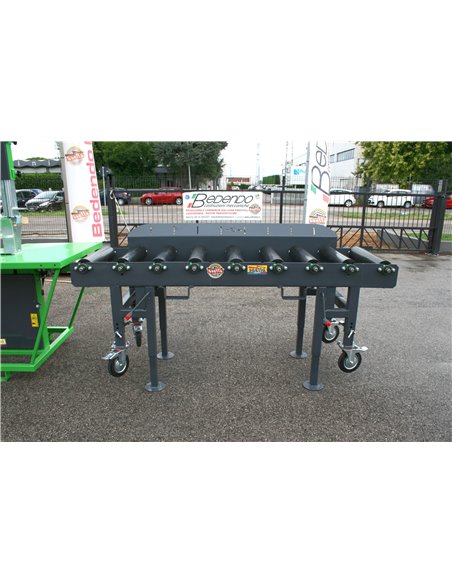 Rulliera spingitronco a 9 rulli