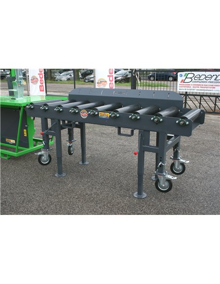 Rulliera spingitronco a 9 rulli