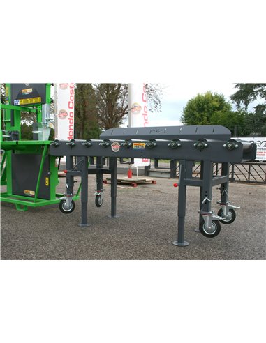 Rulliera spingitronco a 9 rulli