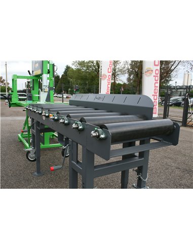 Rulliera spingitronco a 9 rulli