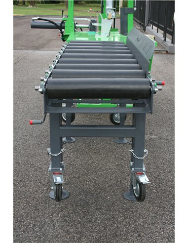 Rulliera spingitronco a 9 rulli