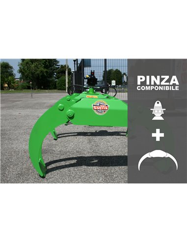 Pinza forestale per tronchi e legna SP 800