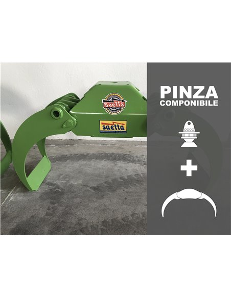 Pinza forestale per tronchi e legna SP 1000