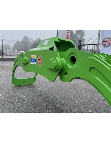 Pinza forestale doppia cassa per tronchi e legna SDC 1800