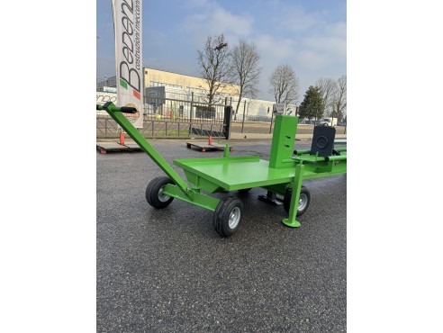 Carrello per legna spaccata per spaccatronchi