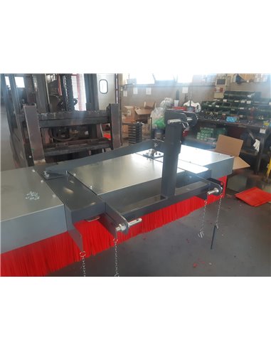 Spazzatrice per carrello elevatore (muletto)
